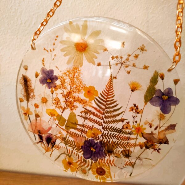 Floral Panel on Chain