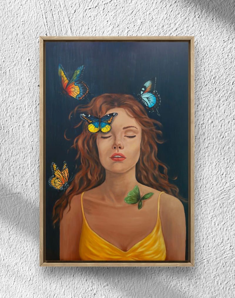 自作絵画「midnight dream」 自作絵画「midnight dream」